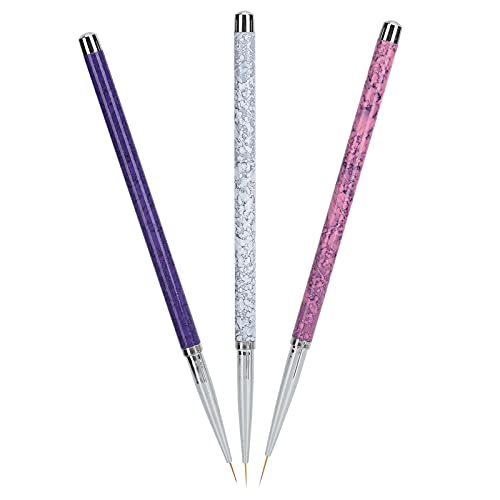 Professional Nail Art Brush Set - Precision Liner for Salon & Home Manicures | Perfect for Nail Painting, Detailing & Creative Designs | Ideal for DIY Nails, Salons & Gift Giving
