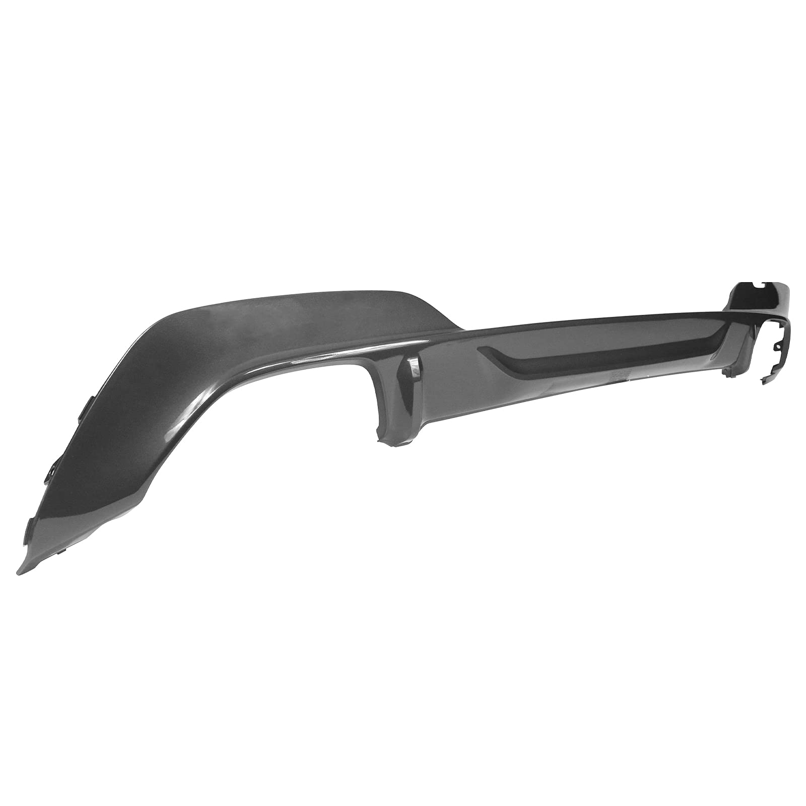 IKON MOTORSPORTS Rear Diffuser for 2019-2022 BMW G20 3 Series M340i | M-Tech M Sport Style Square Outlet Rear Bumper Lip Valance Spoiler Body Kit | Upgrade Your BMW's Aerodynamics & Style for Street Racing & Car Shows