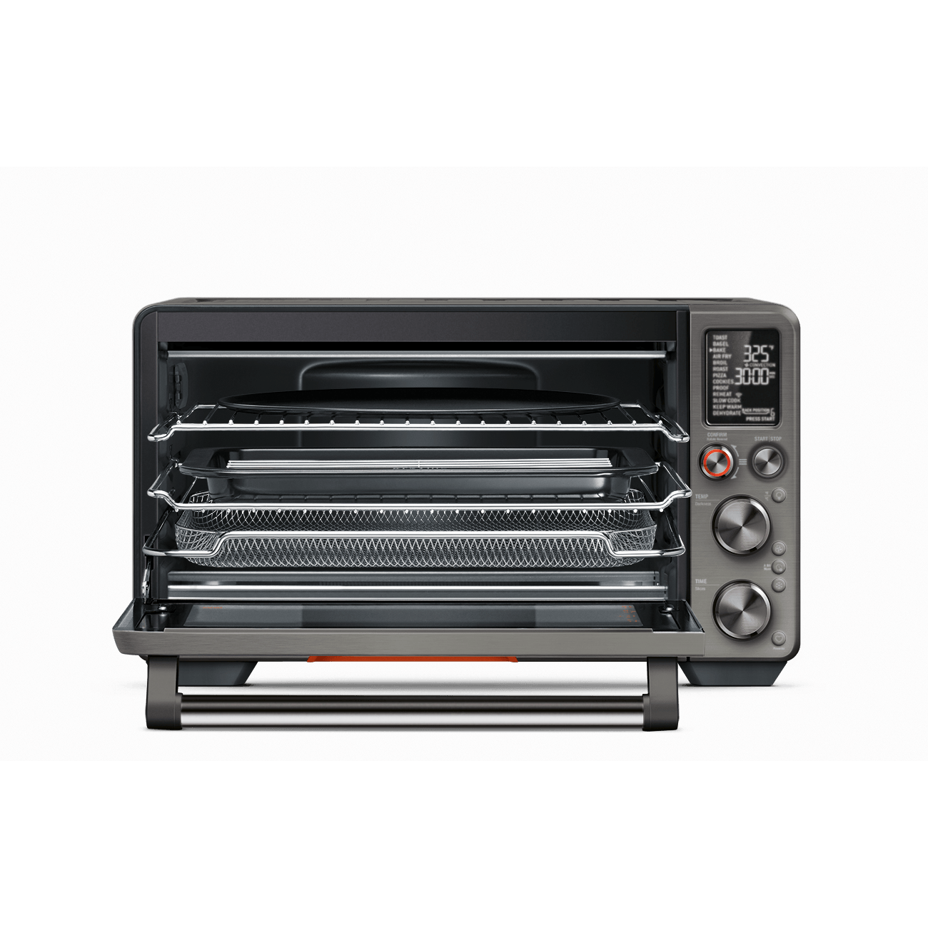 Breville the Joule Oven Air Fryer Pro - Countertop Convection Toaster Oven with Air Fryer Function, Black Stainless Steel | Perfect for Baking, Roasting, Broiling & Air Frying at Home