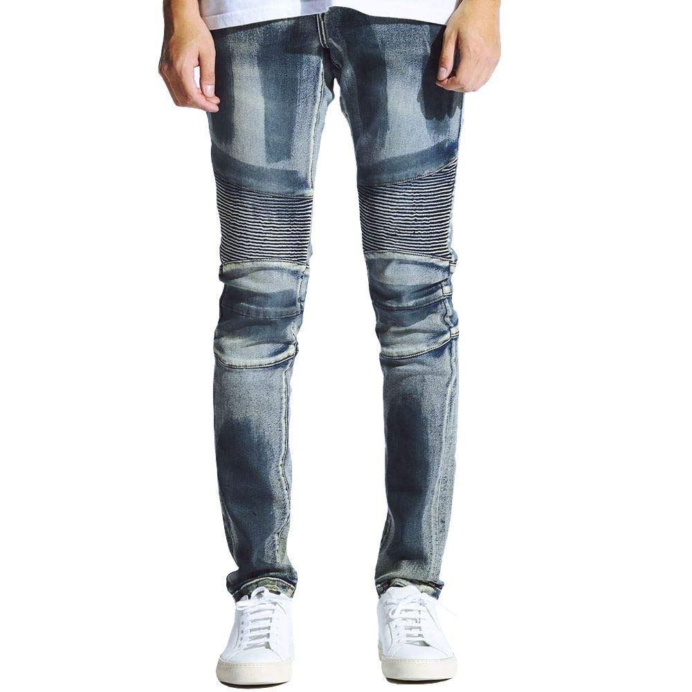 Vintage Blue Sand Embellished Altair Denim Jeans for Women - High Waist Distressed Skinny Jeans, Perfect for Casual Wear, Date Night & Street Style Fashion