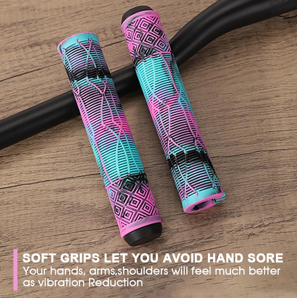Premium Scooter Grips - 160mm Soft Handlebar Grips for Pro Stunt Kick Scooters, BMX & Mountain Bikes | Non-Slip Comfort Grip for Extreme Riding & Urban Commuting