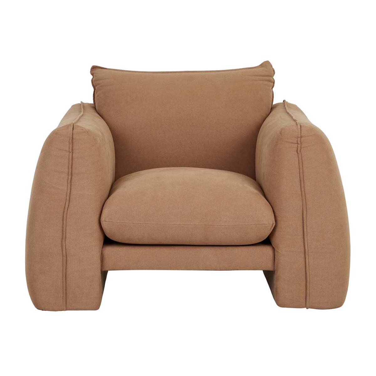 Hugo Monte Sofa Chair - Modern Comfortable Lounge Chair for Living Room, Bedroom, or Office - Perfect for Relaxing, Reading, and Entertaining