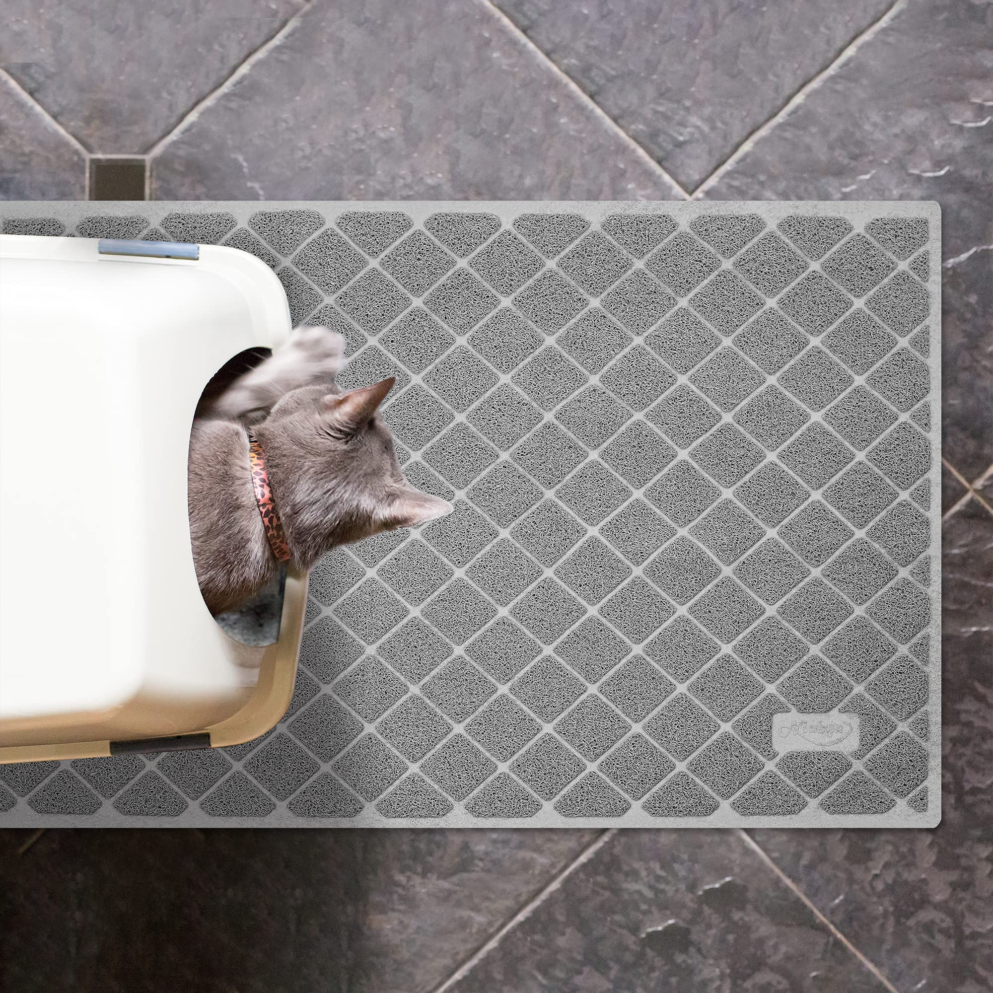 Premium Cat Litter Mat for Large Litter Boxes - 47