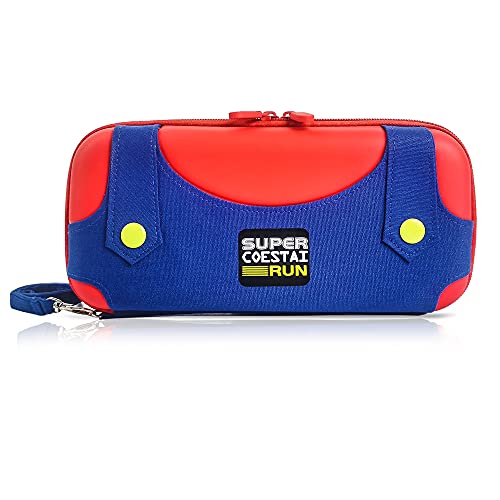 Premium EVA Carrying Case for Nintendo Switch - Portable Travel Storage Case Compatible with Switch Console & Accessories | Protective Hard Shell Design for Gaming On-The-Go, Travel, and Home Storage