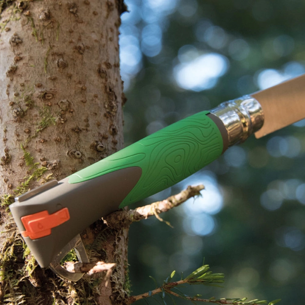 Opinel No.12 Explore Tick Remover Tool - Stainless Steel Outdoor Safety Hook for Camping, Hiking & Pet Care