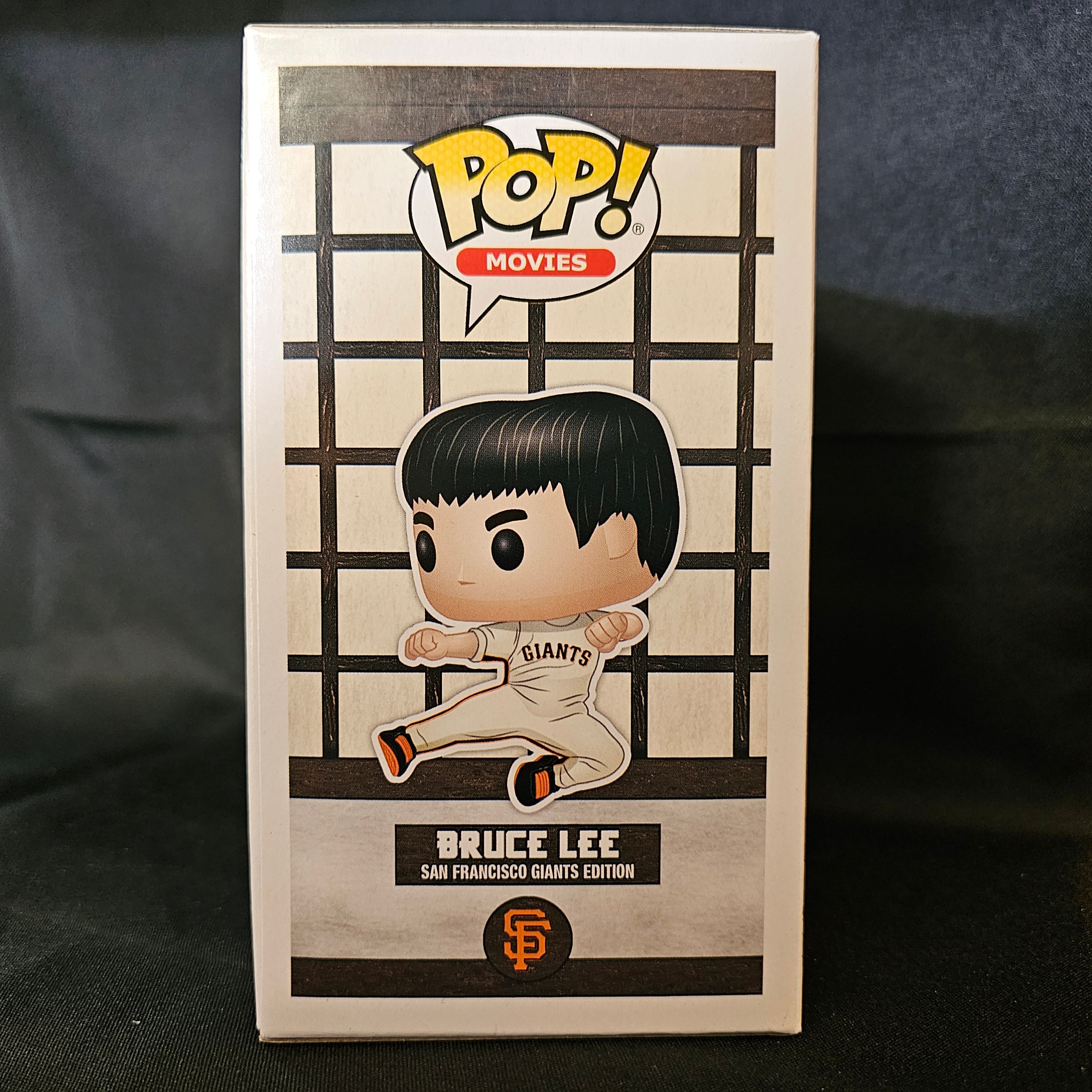 Bruce Lee Pop! Vinyl Figure - Flying Man Action Pose Collectible Toy | Perfect for Martial Arts Fans, Movie Collectors & Home Office Decor