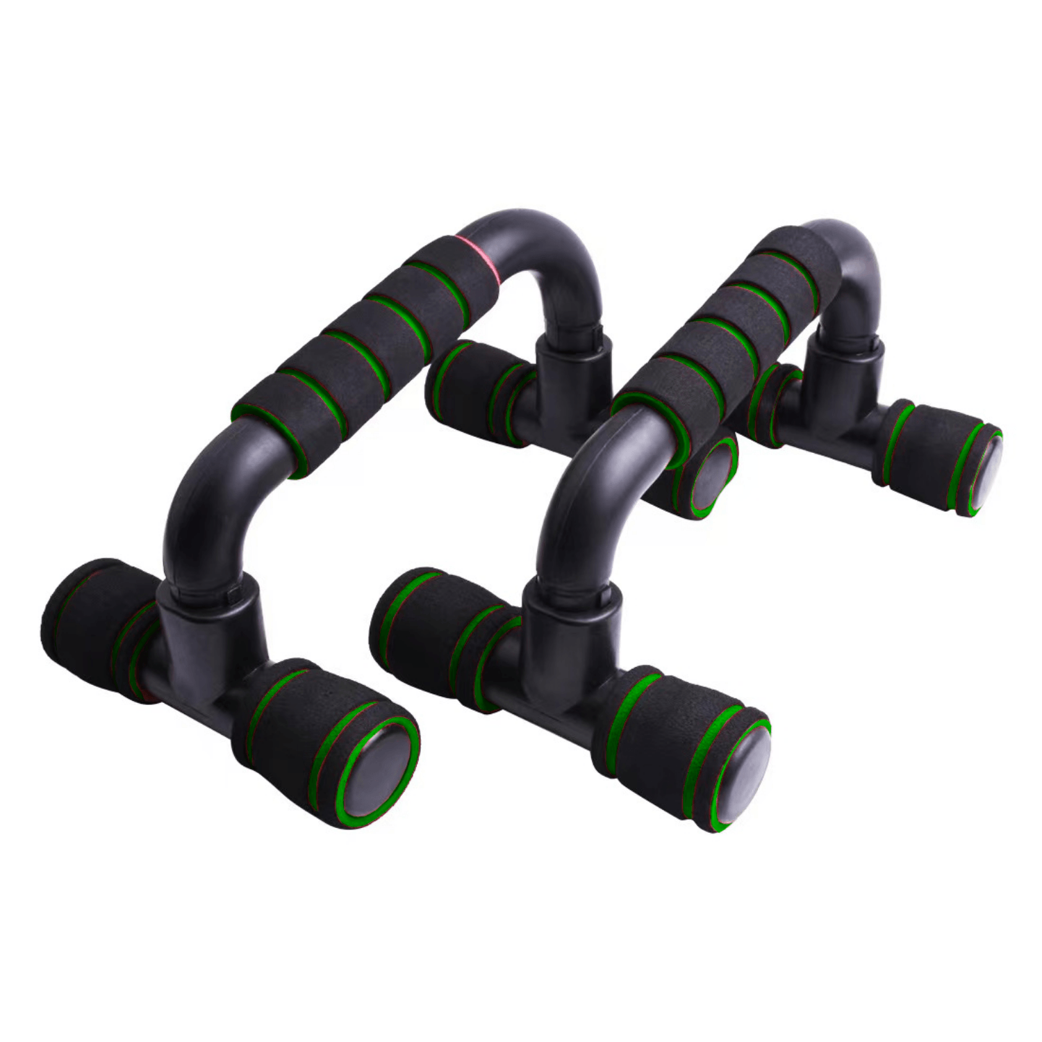 SwimPath Push Up Bars for Workout - Green - Perfect for Home Gym, Strength Training & Fitness Enthusiasts