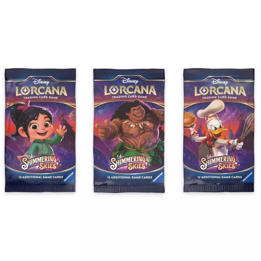 Disney Lorcana: Shimmering Skies Booster Box - 36 Packs of Collectible Trading Cards for TCG Gameplay, Deck Building & Disney Fans | Perfect for Tournaments, Gifts & Card Collectors
