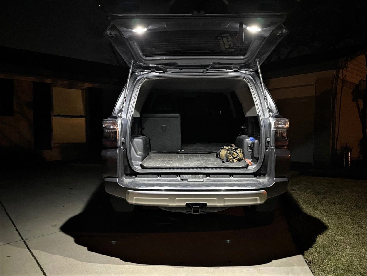 48 SMD LED Liftgate Deck Trunk Cargo Area Light Panel - Compatible with Toyota 4Runner - Bright Interior Lighting for Camping, Road Trips & Nighttime Loading