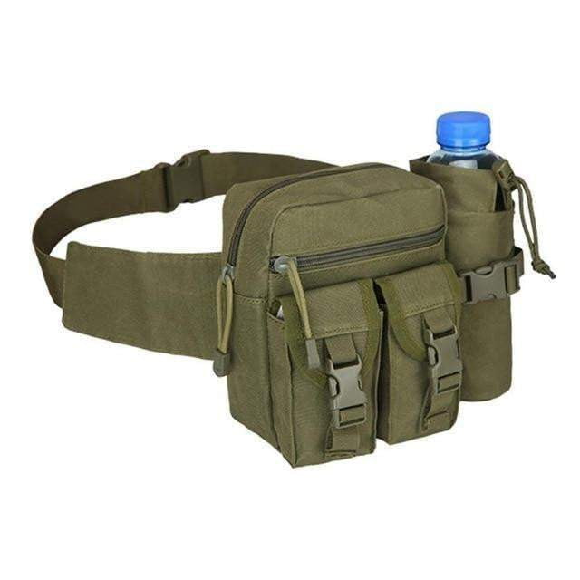 Military Tactical Hip Pack - Waterproof Outdoor Waist Bag for Camping, Hiking & Travel | Holds Water Bottle & Essentials | Perfect for Adventure, Sports & Daily Use