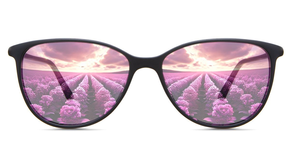 Amara Women's Prescription Tinted Glasses - Stylish & UV Protection for Driving, Reading & Outdoor Activities