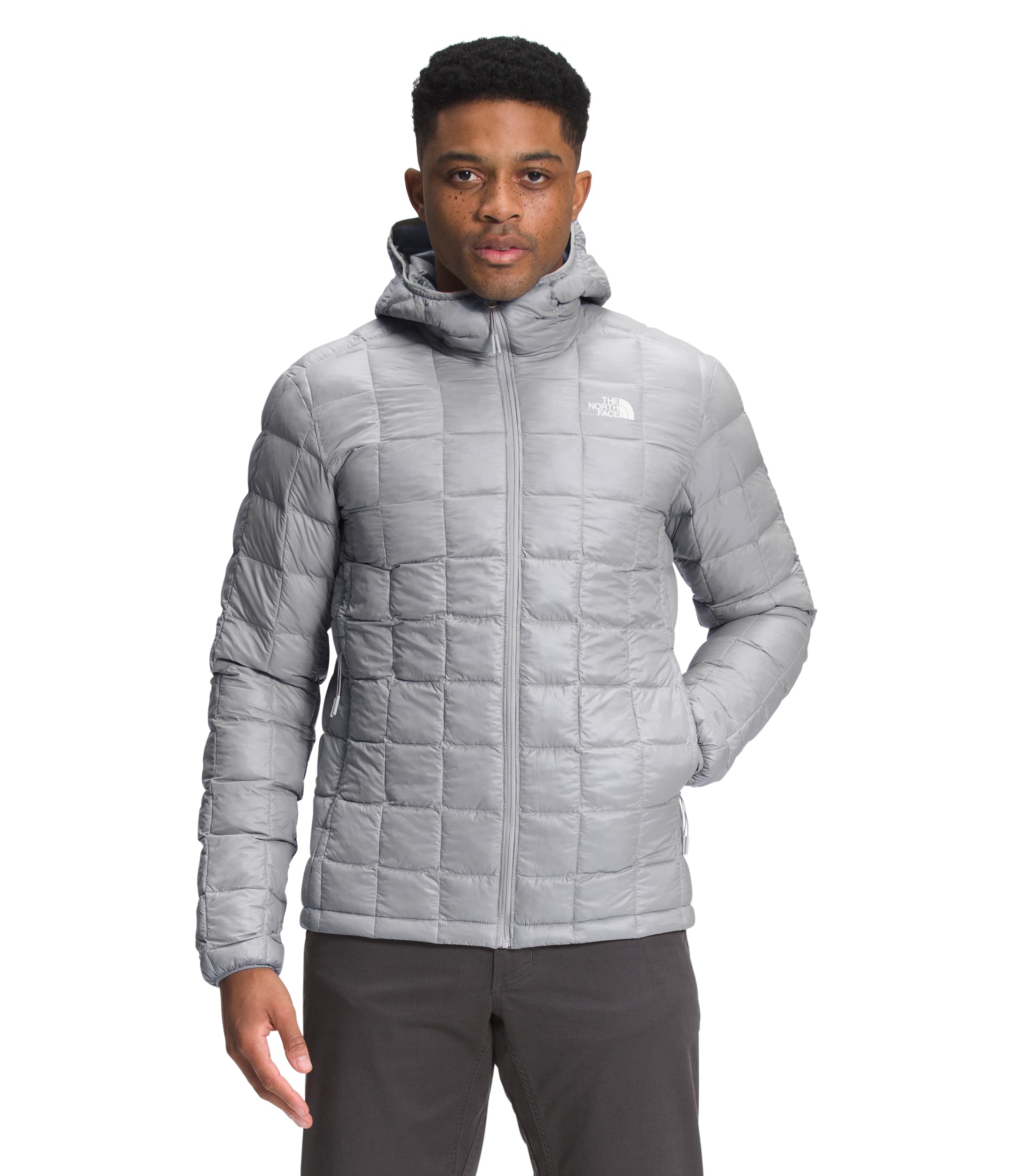 The North Face Thermoball Eco Hoodie for Men - Lightweight Insulated Jacket with Water-Resistant Shell for Hiking, Camping & Outdoor Adventures