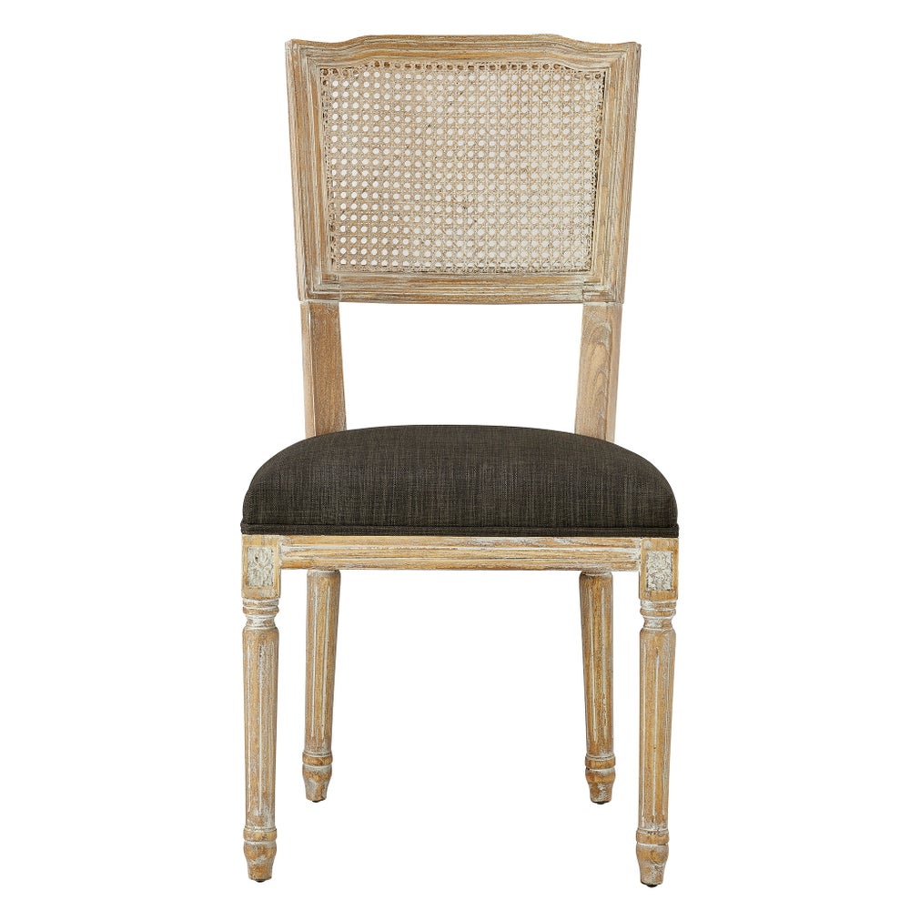 Amile Modern Dining Chairs Set of 2 - Sturdy Wooden Kitchen Chairs with Padded Seat - Perfect for Dining Room, Kitchen, Breakfast Nook & Small Spaces