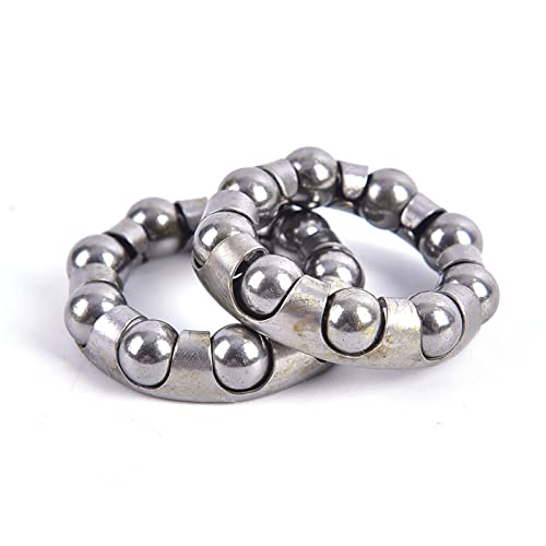 5-Pack YINGJUN Bicycle 9-Ball Bearings - High Performance Mountain Bike Headset & Axle Bearings Replacement Parts for Smooth Cycling Experience - Perfect for MTB Maintenance & Repair