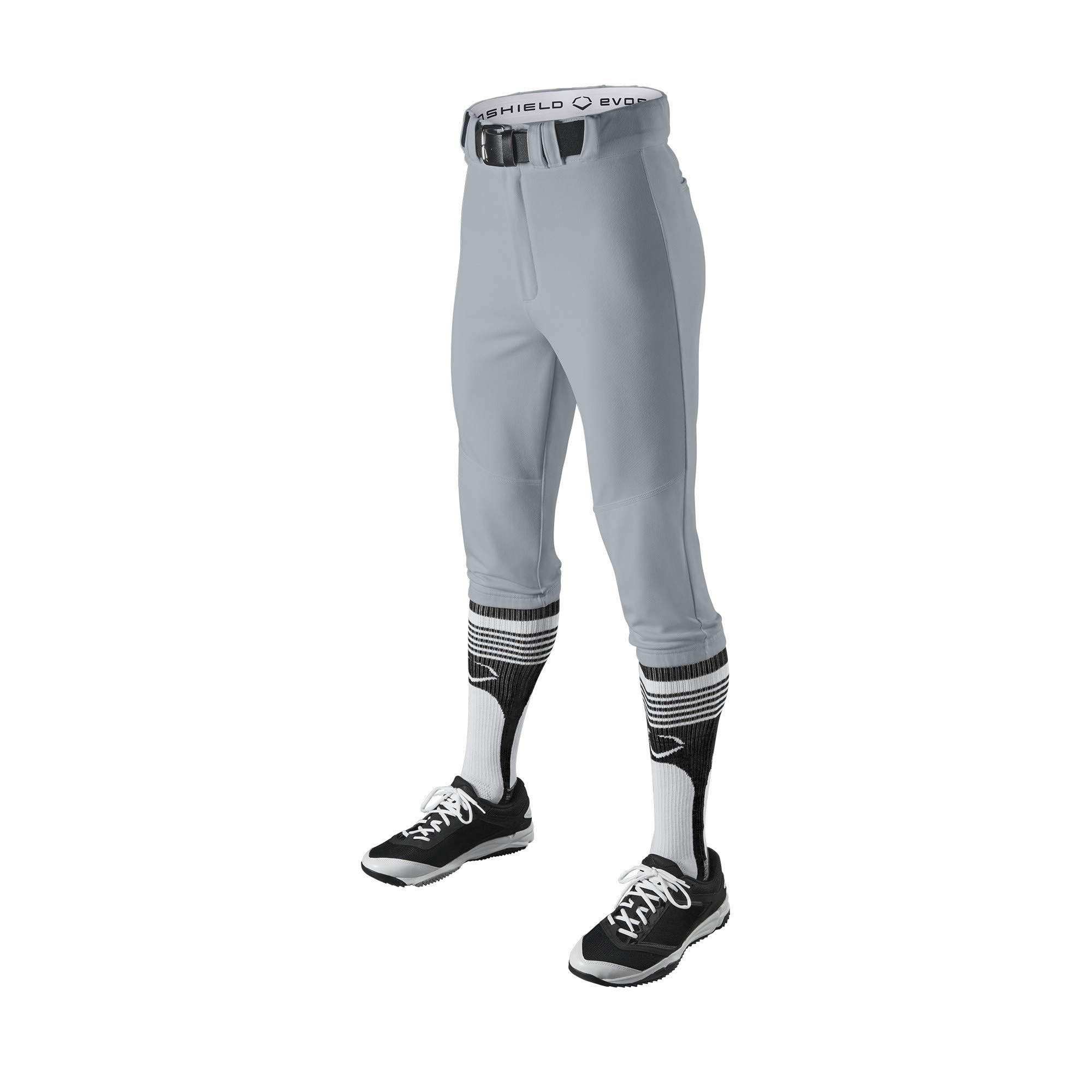 EvoShield Boys' Solid Knicker Baseball Pants - Youth Baseball Uniform Pants for Comfort & Durability - Perfect for Little League, Practice & Games