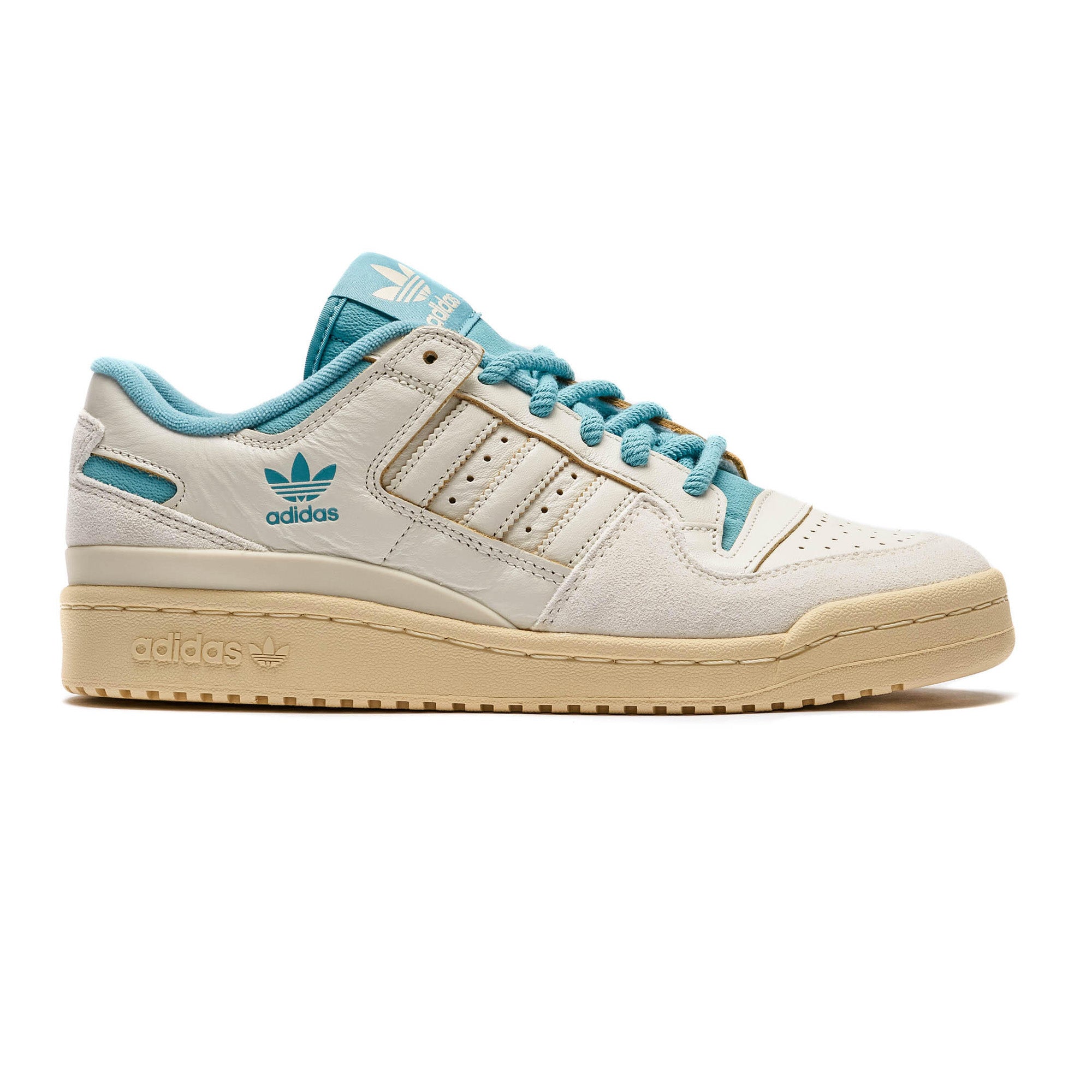 Adidas Forum 84 Low CL Sneakers - Off White Preloved Blue (2023) | Vintage-Inspired Athletic Shoes for Casual Wear & Street Style Fashion