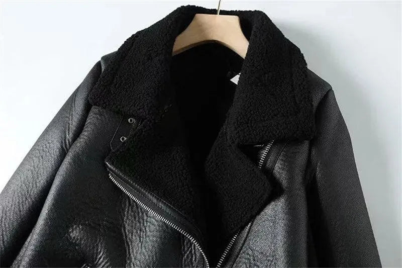 Vintage Leather Jackets for Women - Classic Distressed Biker & Bomber Jackets - Fashion Outerwear for Casual & Night Out