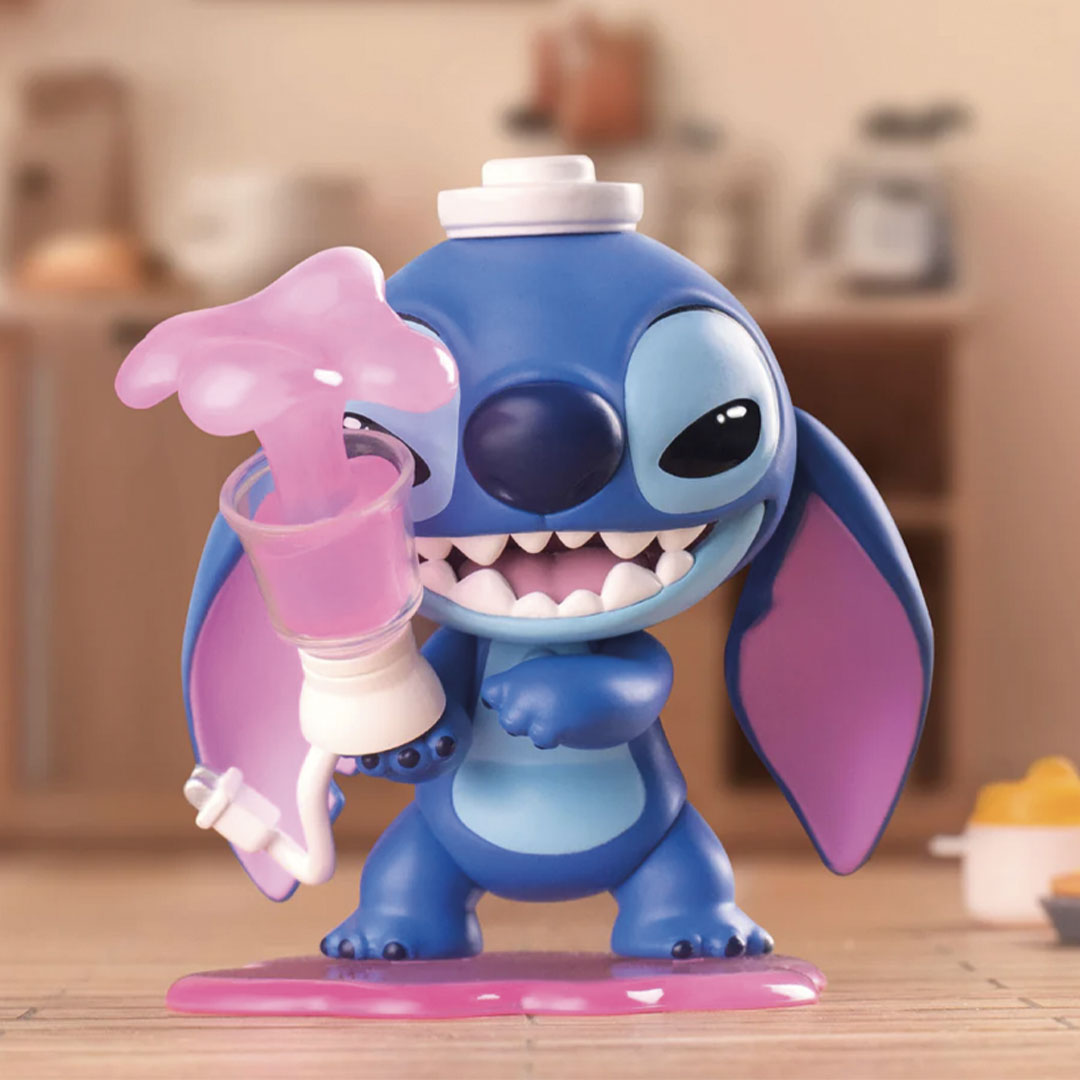 Disney Stitch on a Date Series Collectible Figures - Cute Anime Character Statue for Home Decor, Office Display, and Disney Fan Gifts