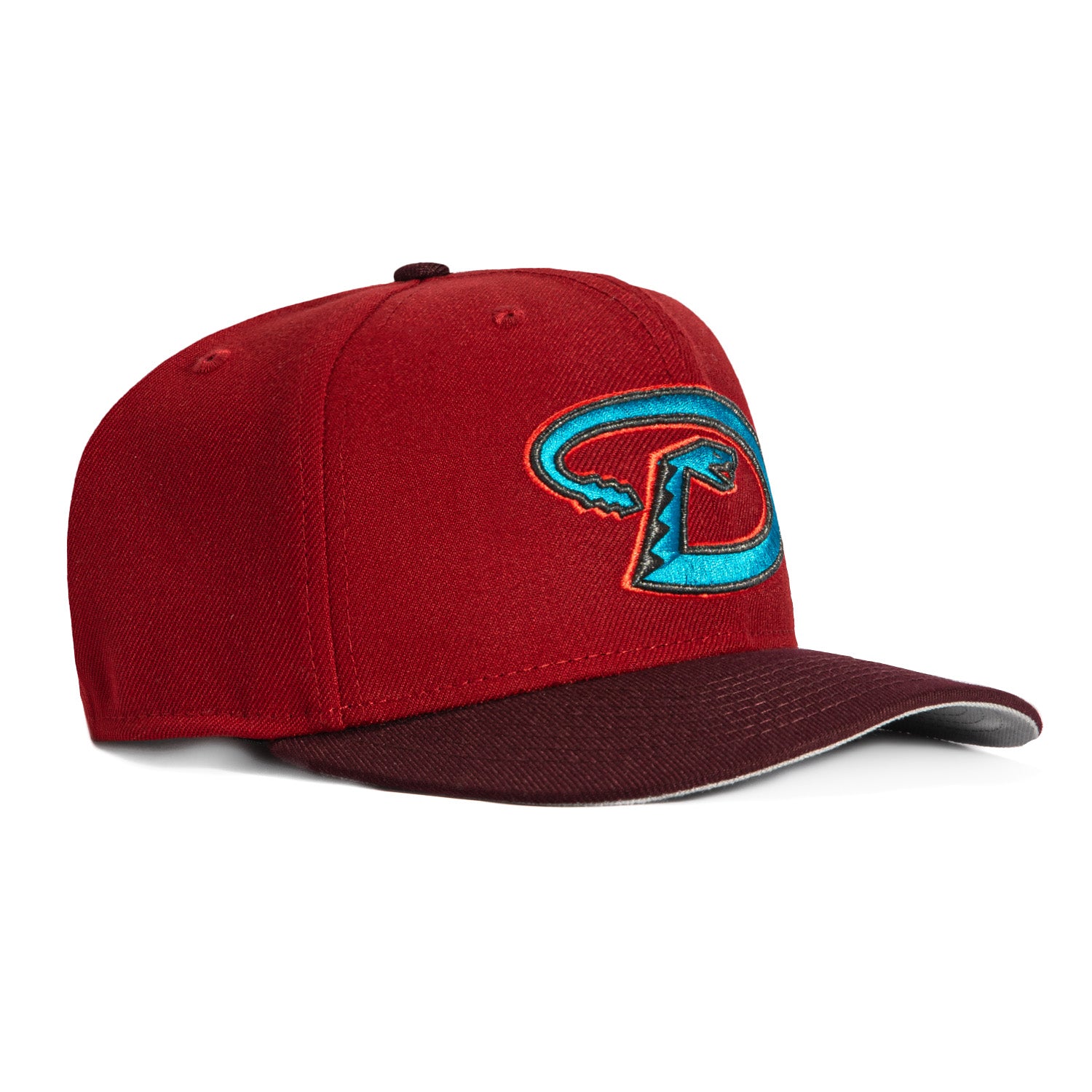 New Era 9Seventy Maxed Out Arizona Diamondbacks Stretch Snapback Baseball Cap - Brick & Maroon Colors | Adjustable Snapback Hat for Men & Women | Perfect for Baseball Games, Streetwear & Casual Outfits