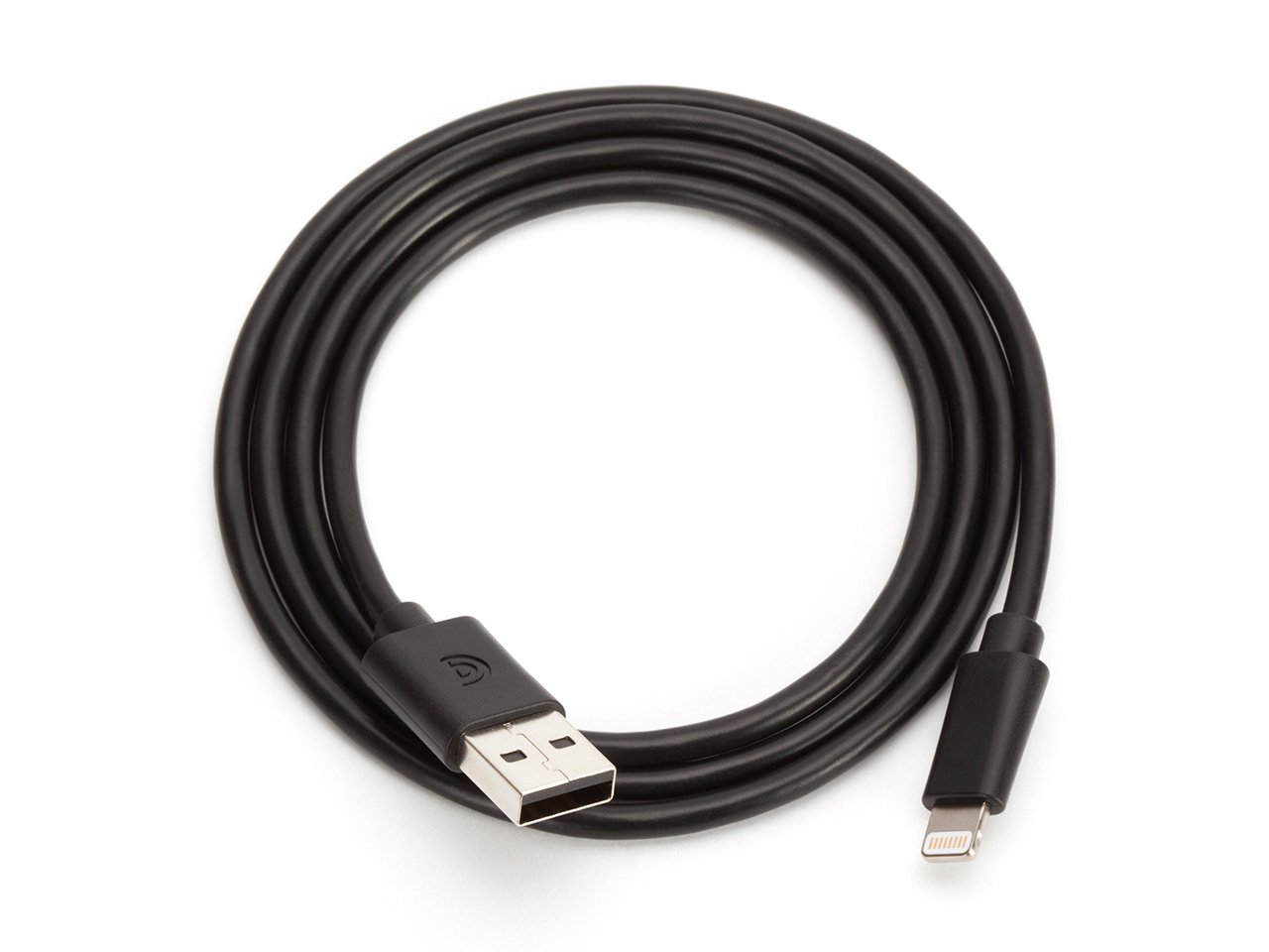 Premium Griffin Lightning to USB Cable - 3ft MFi Certified Charging Cord for Apple iPhone, iPad, iPod - Fast Charging & Data Sync - Durable Black Cable for Home, Office & Travel Use