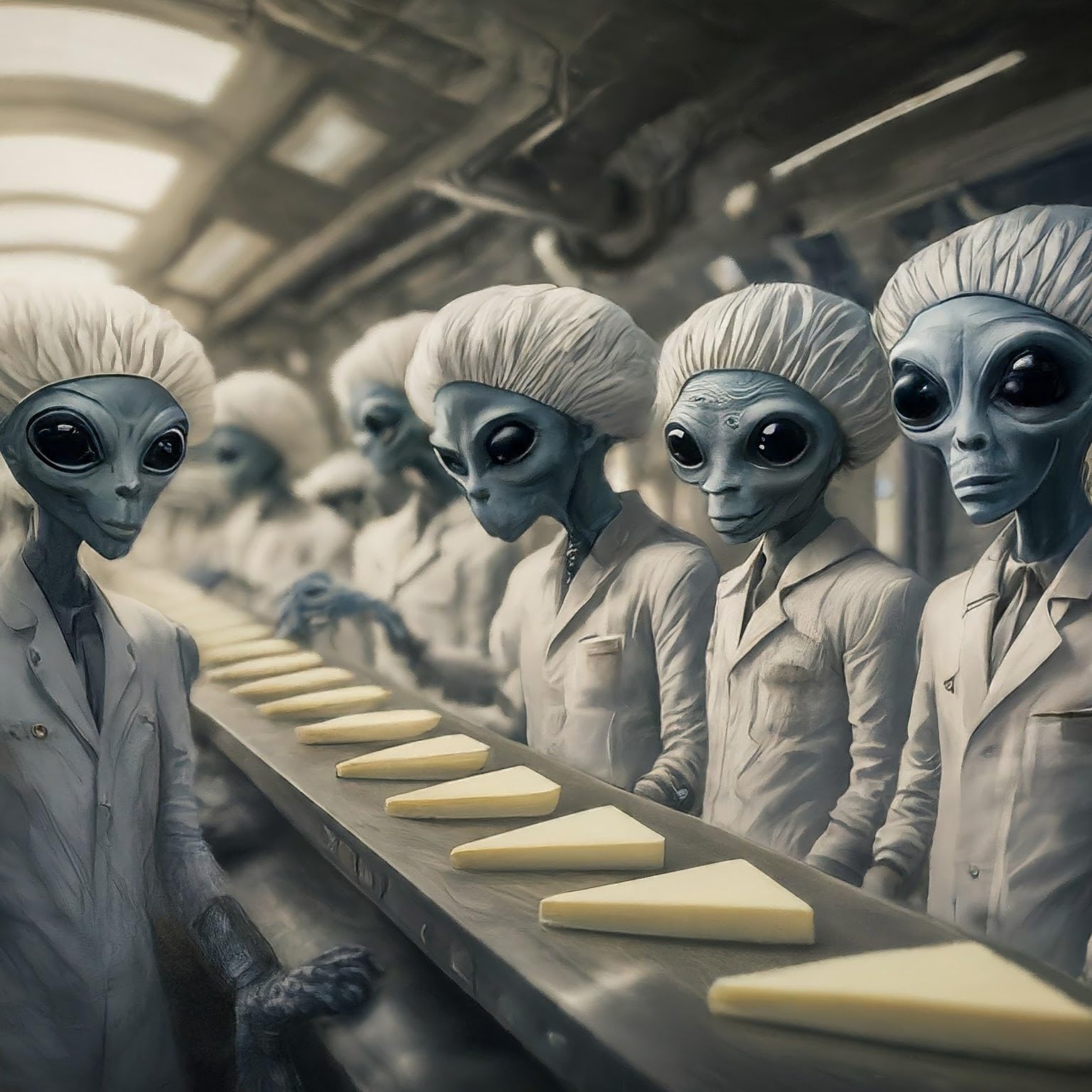 Freeze Dried Ice Cream - Gourmet Vanilla, Chocolate, Strawberry & Salted Caramel Flavors - Artisan Crafted Space Food with Simple Ingredients - Perfect for Camping, Hiking & Space Enthusiasts - Galactic Freeze Dried Dessert Snacks (Grey Alien Vanilla)