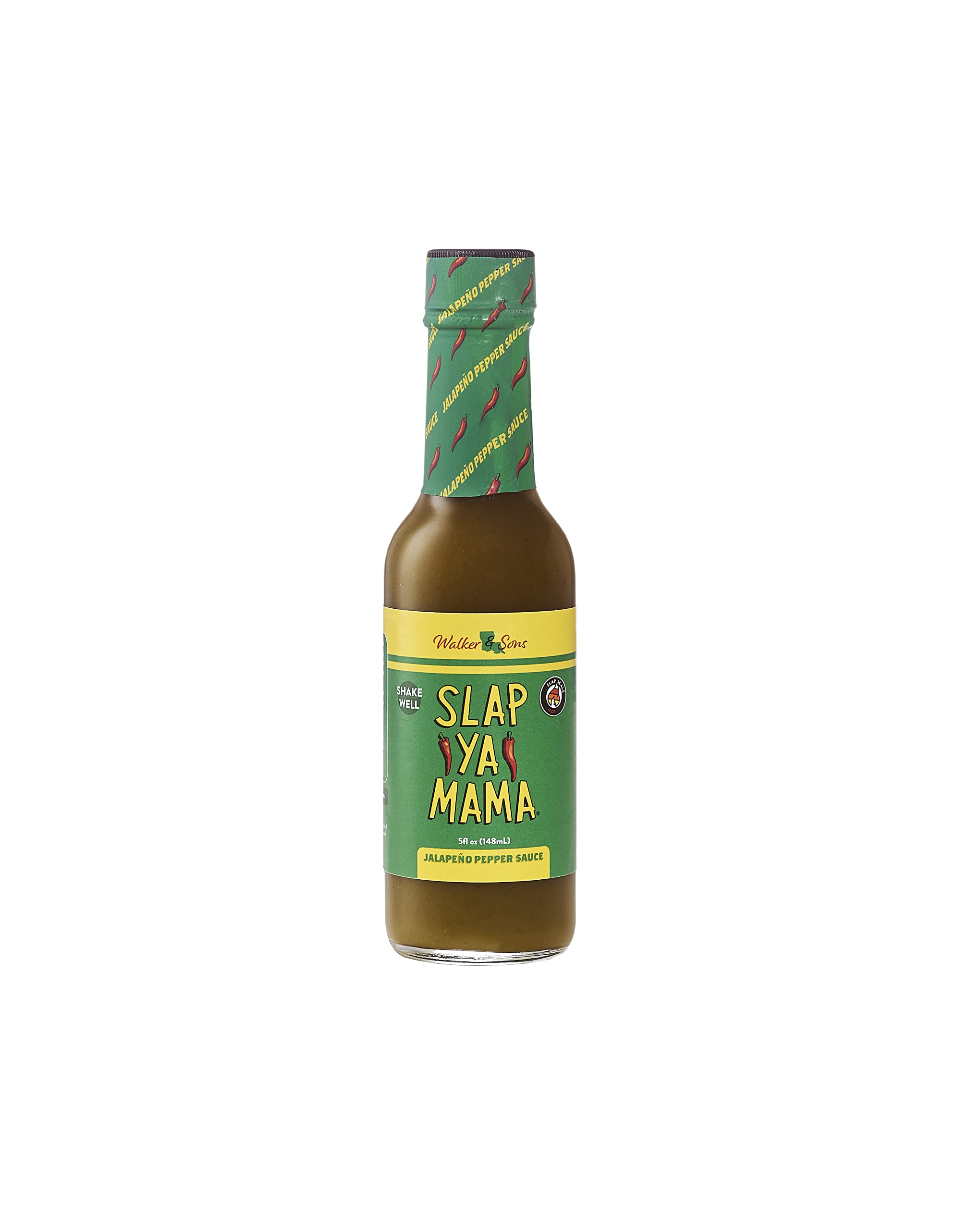 Slap Ya Mama Louisiana Style Hot Sauce Variety Pack - Cajun Hot, Cajun Pepper & Jalapeno Green (5 oz, Pack of 3) | Perfect for Gumbo, Jambalaya & Spicy BBQ Recipes