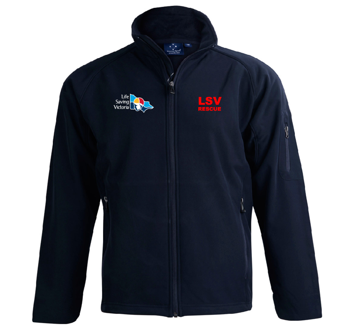 Men's Waterproof Softshell Rescue Jacket - Windproof & Breathable Outdoor Jacket for Hiking, Camping & Emergency Rescue