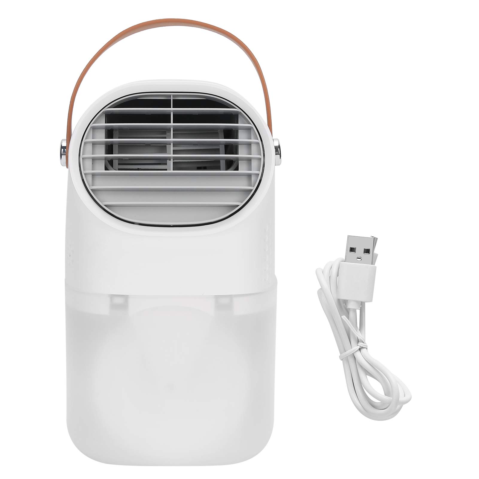 Jeankak Air Cooler Fan - 3-Speed Adjustable, Ultra-Quiet Negative Ion Air Conditioner Fan for Bedroom, Living Room, Home Office, and Outdoor Use