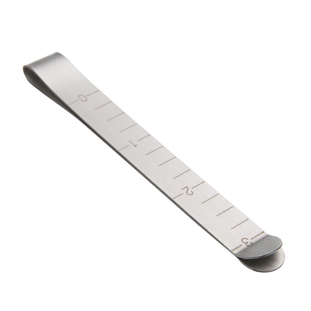 Stainless Steel Sewing Clips - Multipurpose Measuring Rulers & Hemming Tools for Quilting, DIY, Home Improvement & Bathroom Organization - Perfect for Crafting, Sewing Projects & Household Use