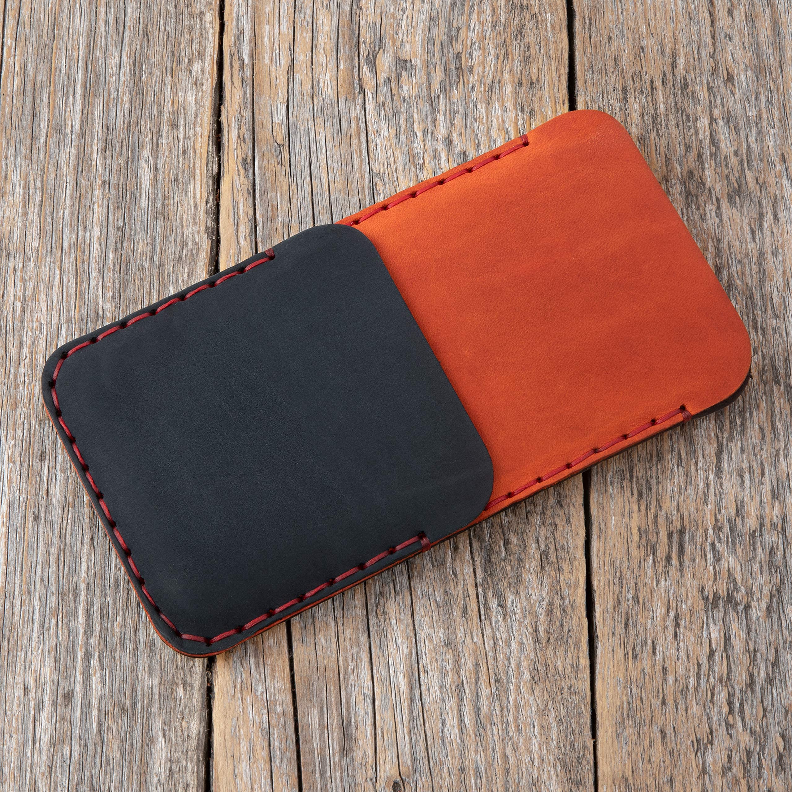 Genuine Leather iPhone Case for iPhone 16 Pro Max/Pro/Plus - Premium Hand-Stitched Customizable Phone Cover | Perfect for Business, Travel & Everyday Protection