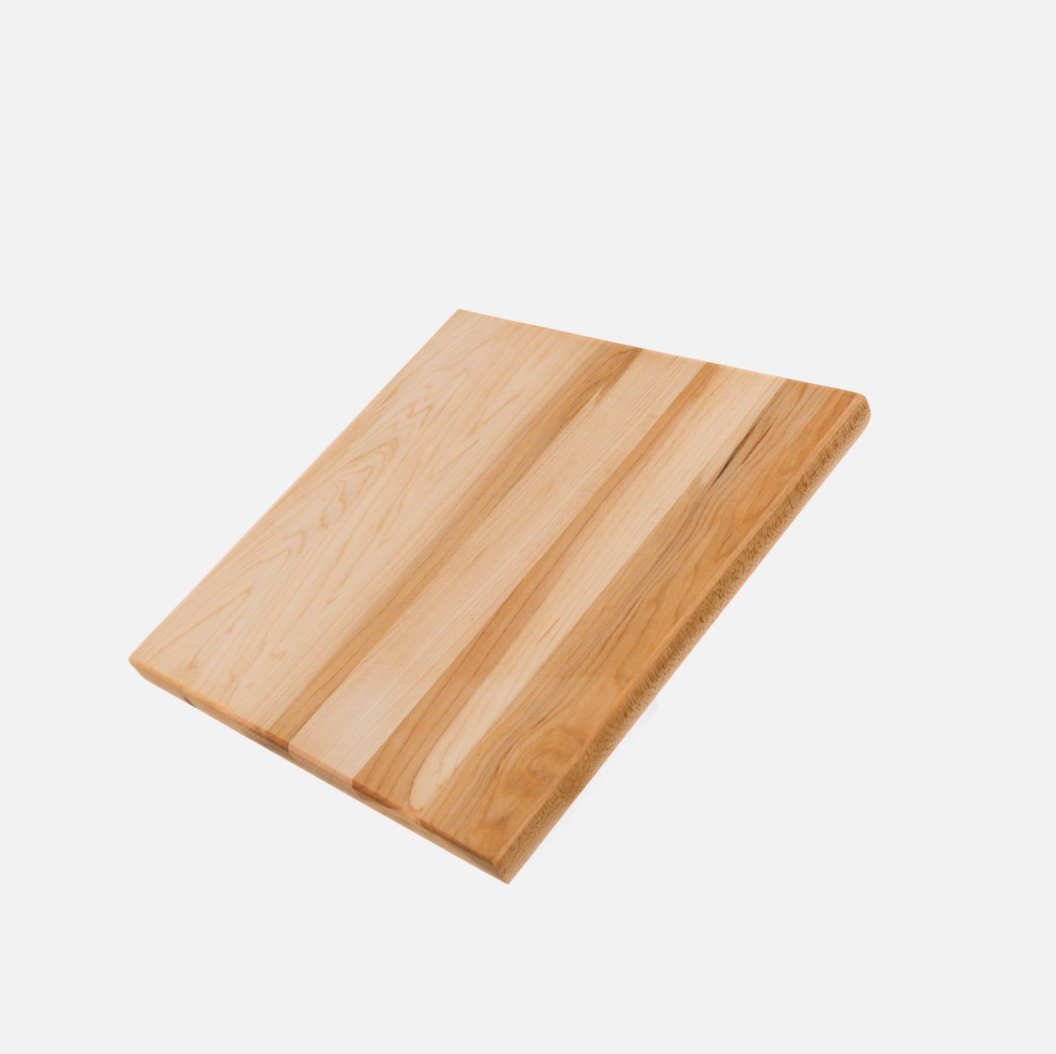 Premium Reversible Maple Wood Cutting Board with Non-Slip Base - Durable Chopping Block for Kitchen, Meat, Vegetables & Bread - Perfect for Home Chefs & Professional Kitchens