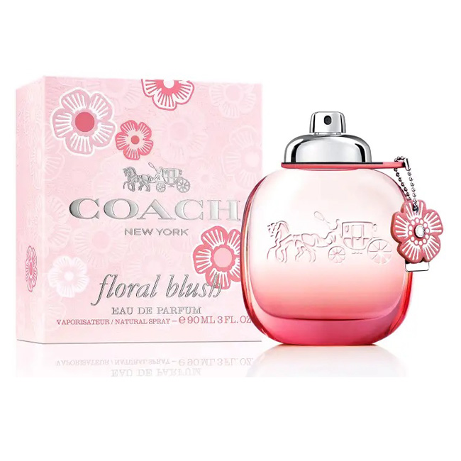 Coach Floral Blush 90ML Eau De Parfum Spray for Women - Romantic Floral Fragrance for Date Nights & Special Occasions