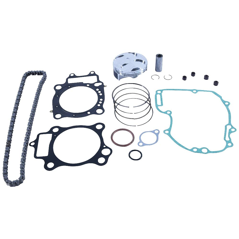 Vertex VTKTC23444B Forged High Compression Piston Kit - Performance Upgrade for Honda Civic, Acura Integra B-Series Engines - Ideal for Racing, Turbocharging & Engine Rebuilds