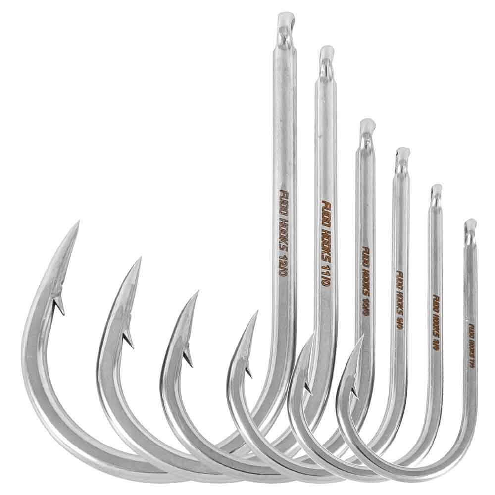 FUDO Super Ocean Hays Aida Needle Eye Hook - Premium Fishing Hook for Saltwater & Freshwater - Perfect for Deep Sea Fishing, Surf Casting, and Fly Fishing