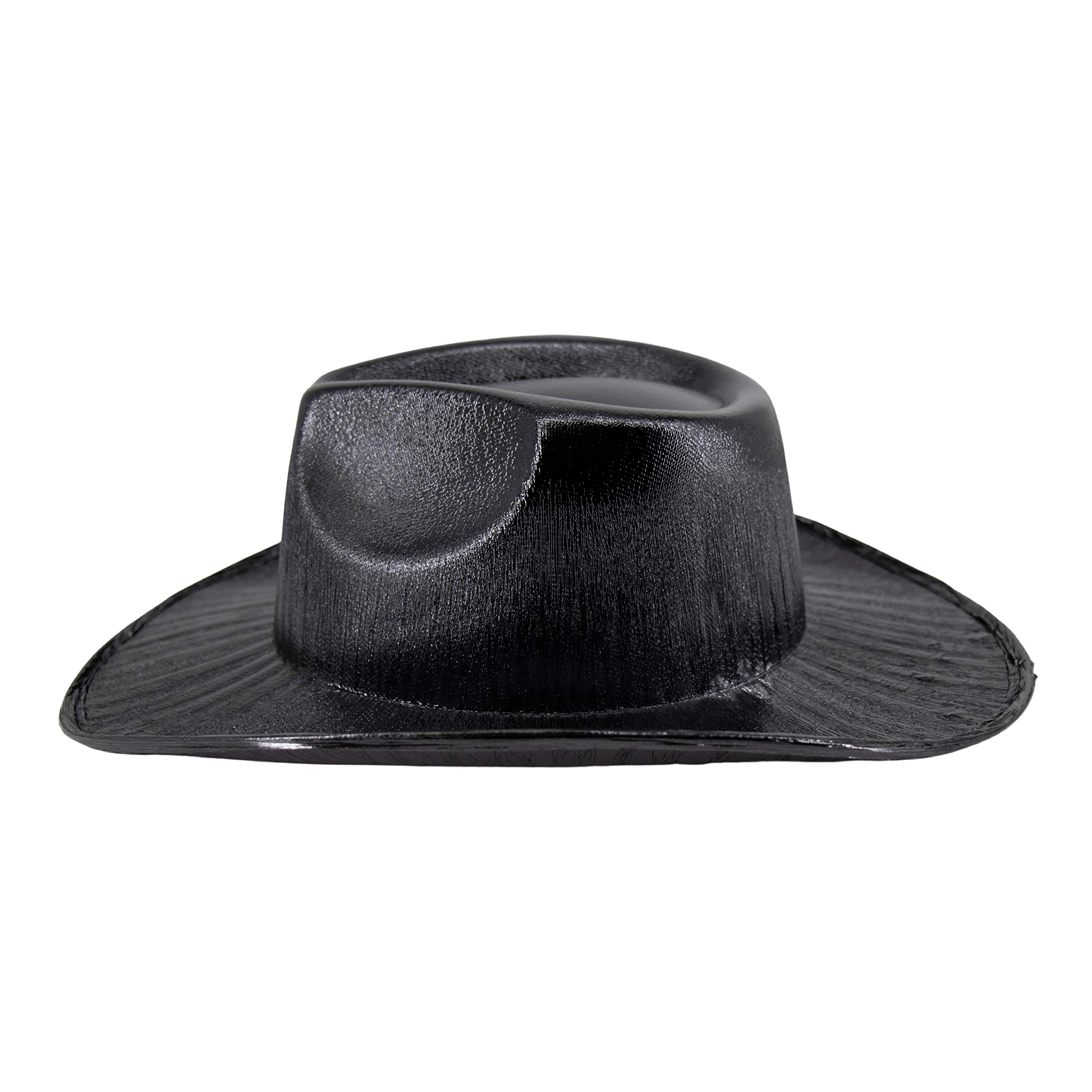 Arsimus Space Cowboy Holographic Rave Hat - Futuristic Festival Accessory for EDM Concerts & Neon Parties