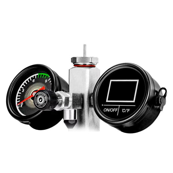 Pesado TPD Temperature and Pressure Device - Digital Gauge for HVAC, Automotive & Industrial Use - Monitor System Performance in Real Time