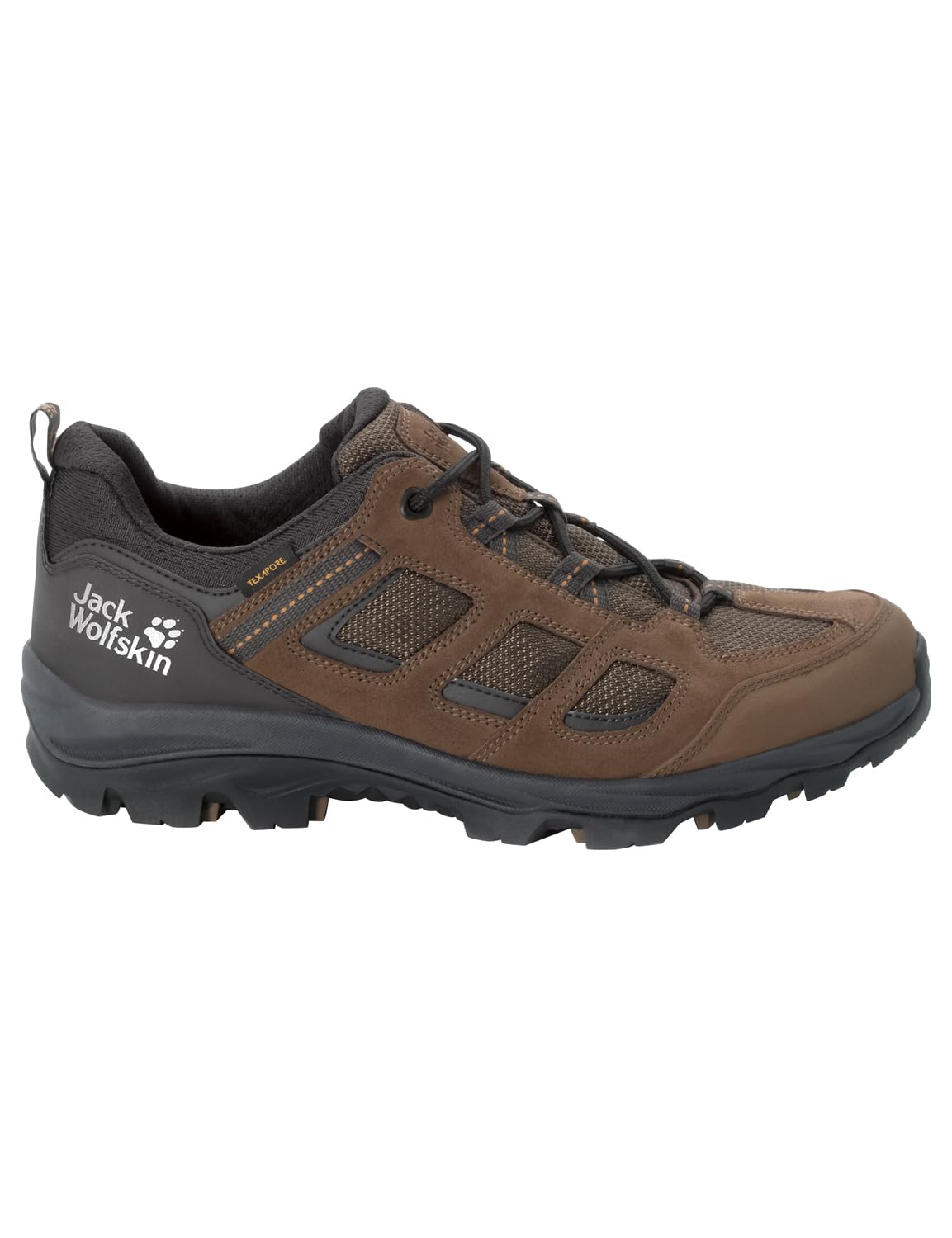 Jack Wolfskin Men's Vojo 3 Texapore Low Hiking Shoes - Waterproof Lightweight Trail Running Shoes for Outdoor Adventures, Hiking & Camping