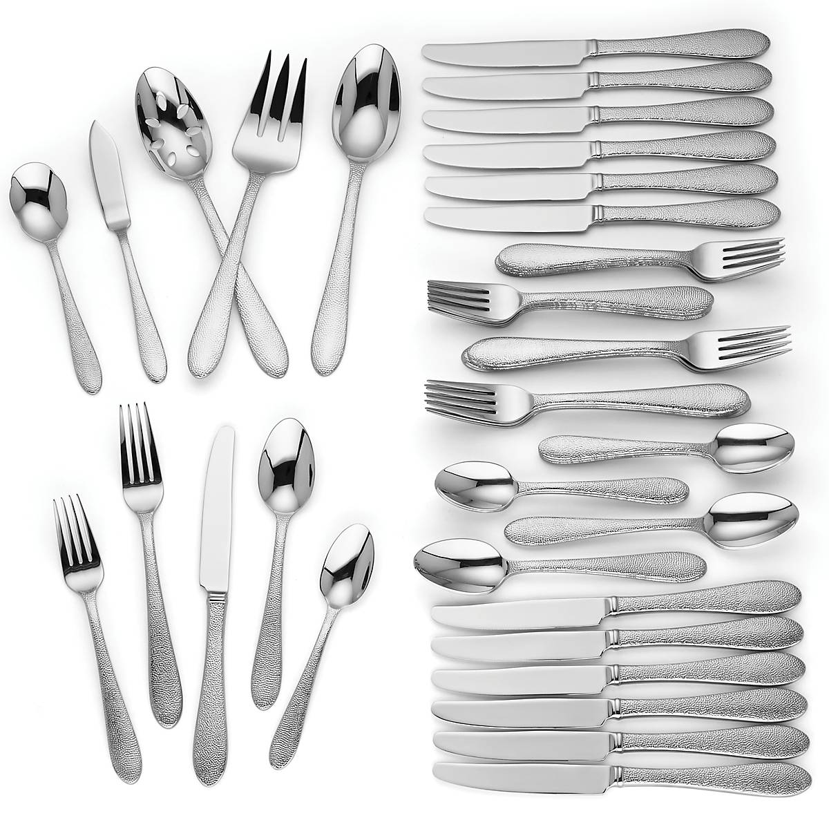 Haveson 65-Piece Stainless Steel Flatware Set - Dinnerware Cutlery for 12, Silverware Set for Home, Restaurant & Party Use