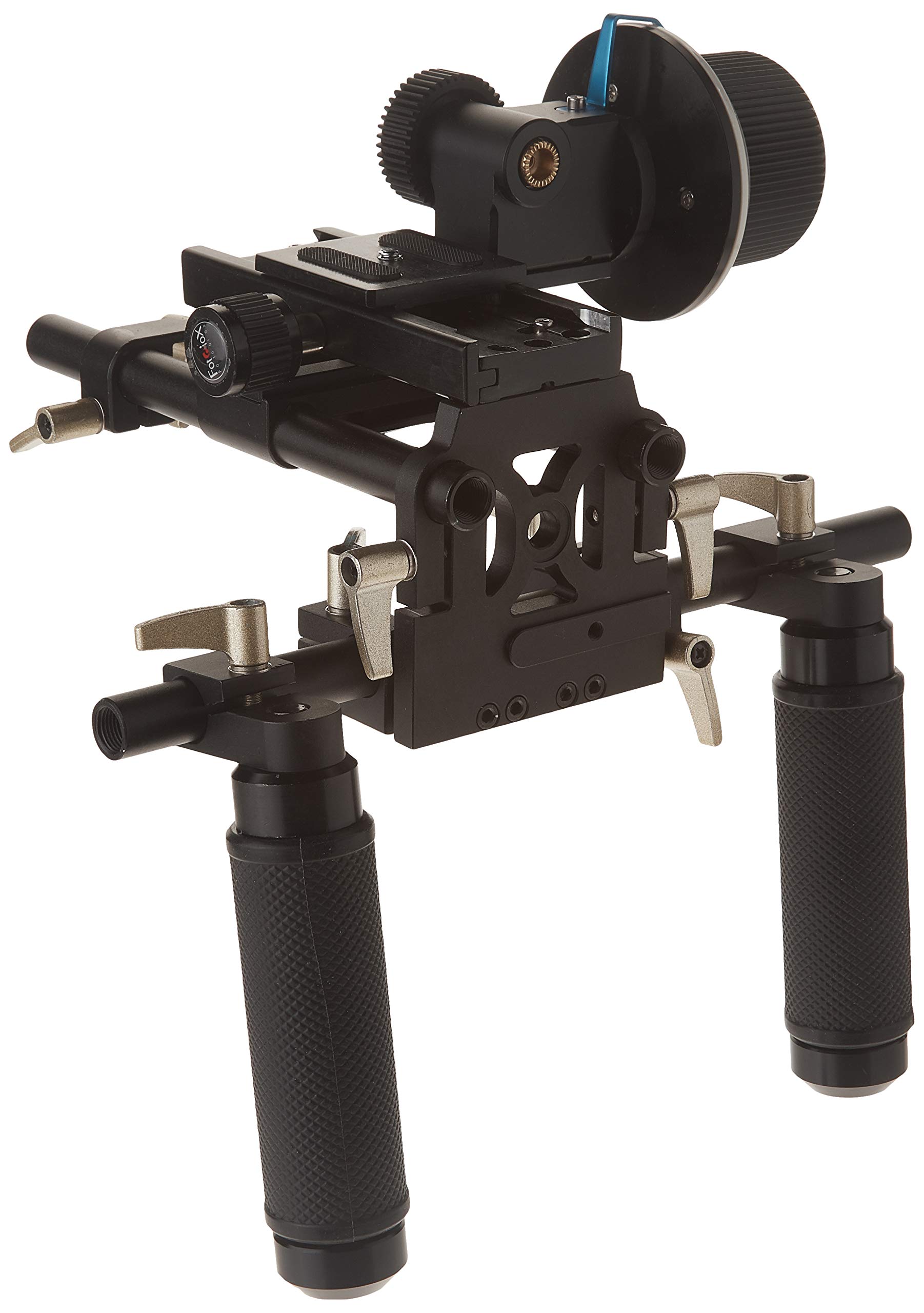 Fotodiox WonderRig Elite - Professional Shoulder Mount Stabilizer for DSLR & Mirrorless Cameras | Premium Video Rig for Filmmaking, Vlogging & Live Streaming