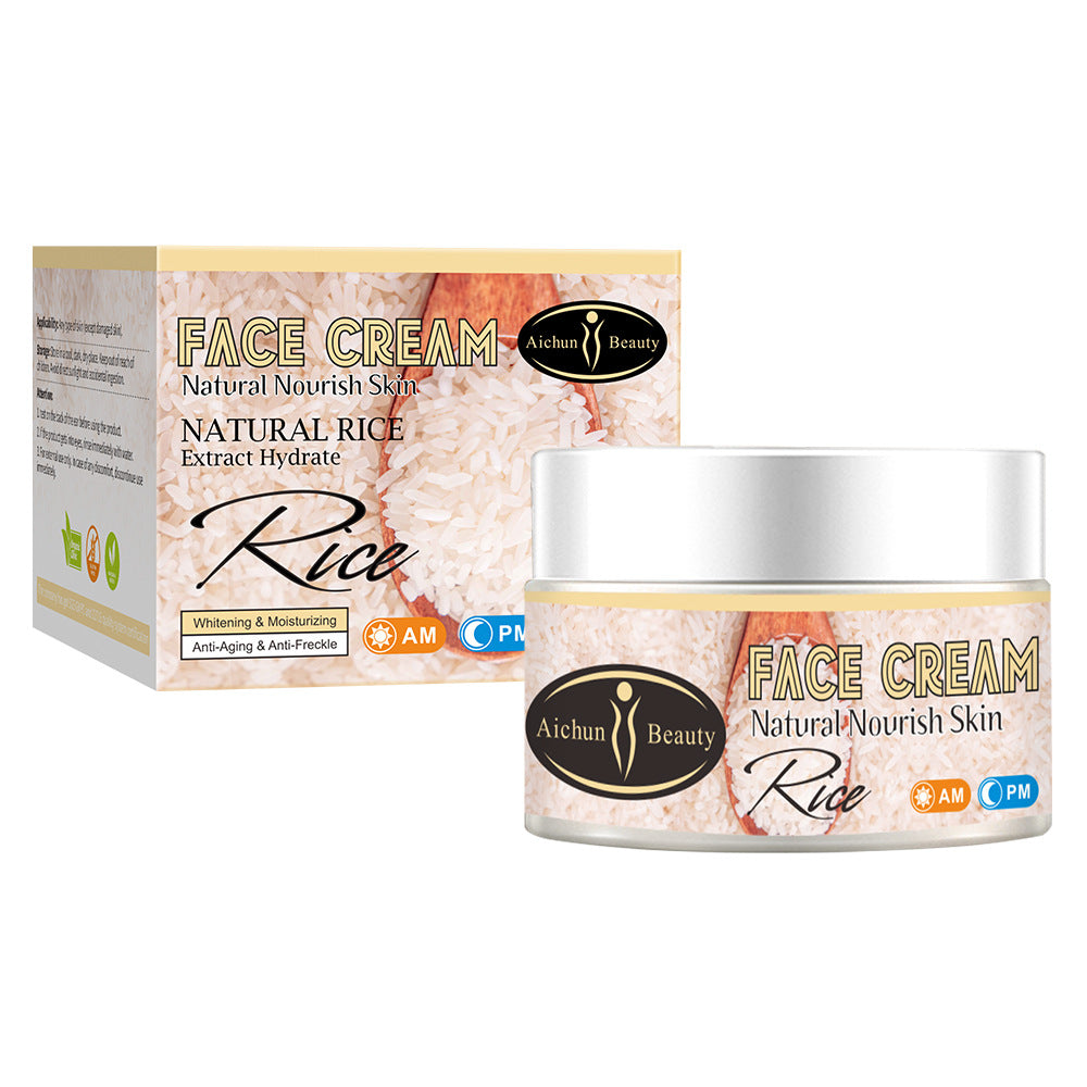 Hydrating & Brightening Skincare Set - Face Moisturizer & Serum for Glowing Skin - Perfect for Daily Routine & Night Care