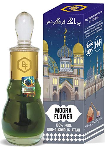Parag Fragrances Mogra Flower 25ml Natural Perfume Oil - Alcohol-Free, Long-Lasting Arabian Attar for Women & Men | Perfect for Daily Wear, Special Occasions & Aromatherapy