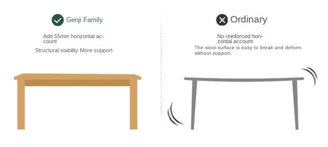Solid Oak Wood Modern Long Bench - Stylish & Durable Entryway, Dining, or Living Room Seating Furniture