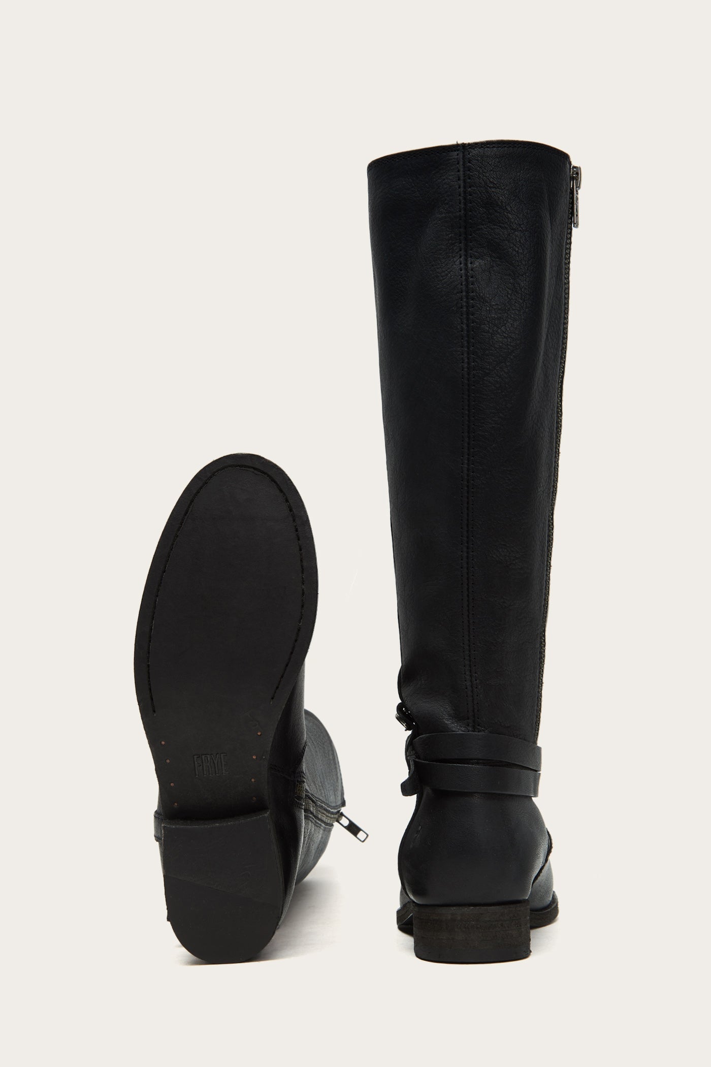 Melissa Belted Tall Wide Calf Boots - Pre-Owned Women's Fashion Boots for Wide Calves | Perfect for Fall/Winter Outfits & Casual Wear