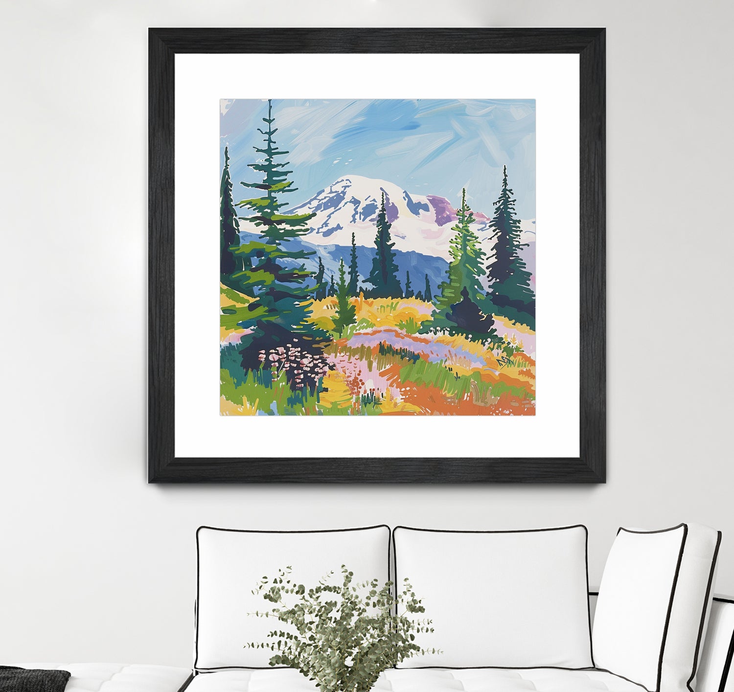 Scenic View IV - Premium Wall Art Canvas Print for Home & Office Decor | Perfect for Living Room, Bedroom, or Gift Giving