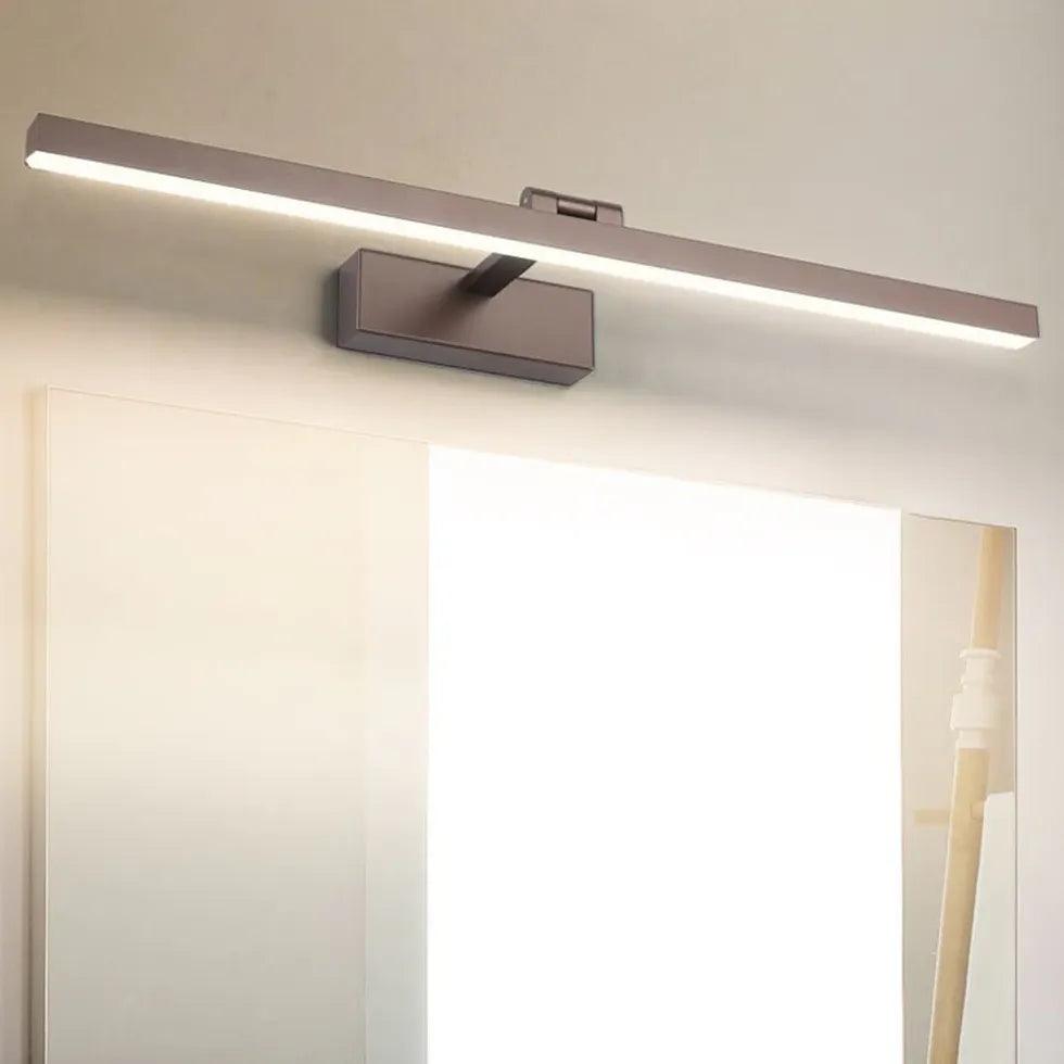 Slim LED Bathroom Mirror Lights - Modern Vanity Lighting for Makeup & Shaving - Waterproof & Energy-Efficient Bathroom Decor