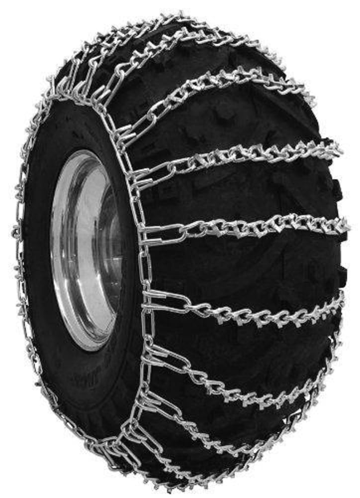 Security Chain Company 1064356 ATV Trac V-Bar Tire Traction Chains - Heavy Duty Snow Chains for ATV/UTV, Off-Road Winter Traction - Perfect for Snowy Terrain, Ice Roads & Mountain Adventures