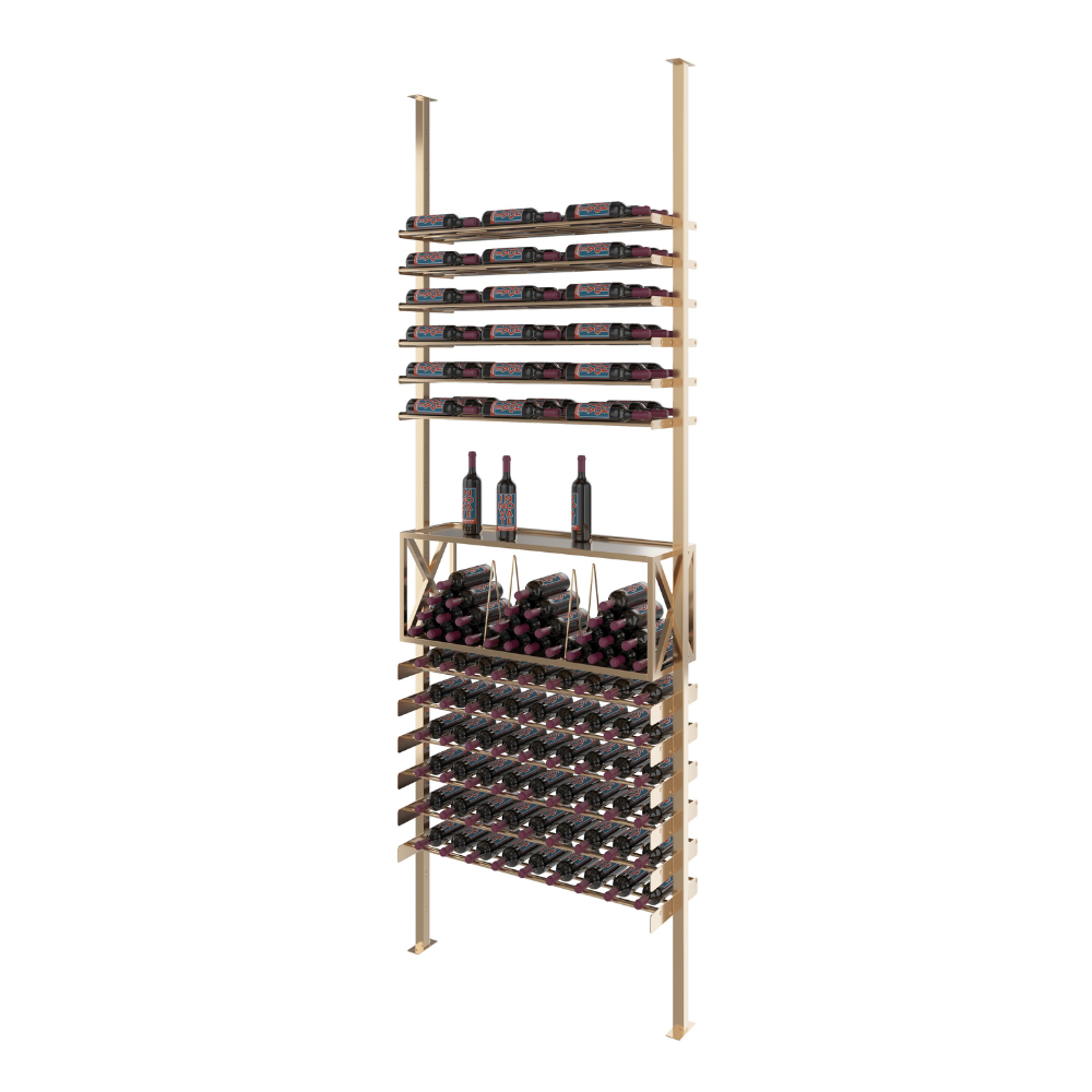 Evolution Low Profile Top Shelf Wine Box Kit - 10 Pack | Premium Wine Storage Solution for Home Bars, Restaurants & Wine Cellars