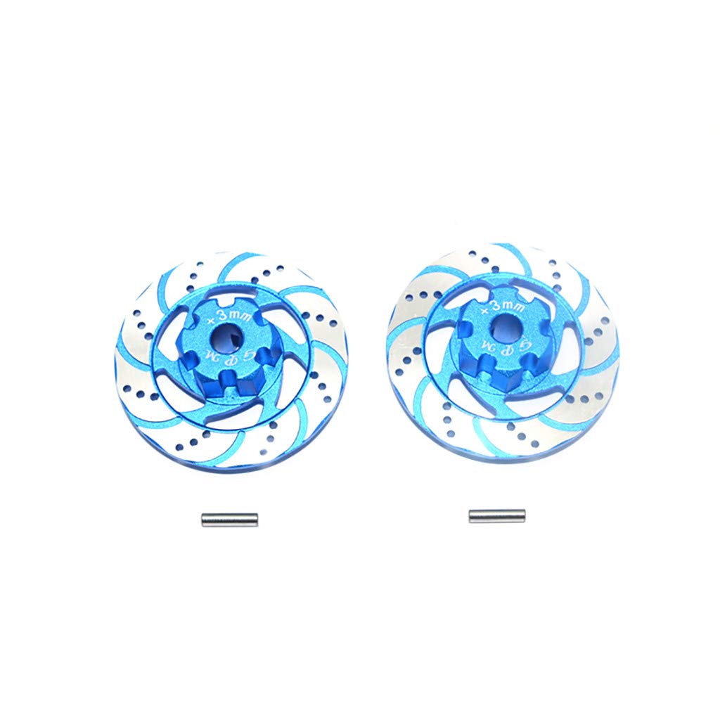 Traxxas UDR 1/7 RC Brake Disc Rotors (2-Pack) - Durable Anti-Rust Upgrade Parts for Off-Road Racing & Kids RC Cars