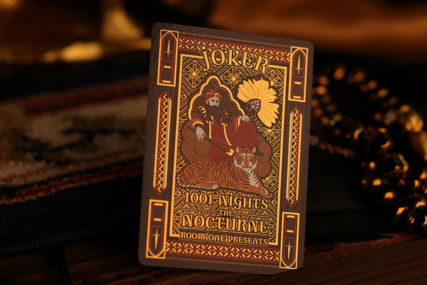 1001 Nights Playing Cards - 3D Nocturne Signature Edition Deck for Magic Tricks, Cardistry & Collectors | Premium Quality Poker Cards for Game Nights & Professional Performances