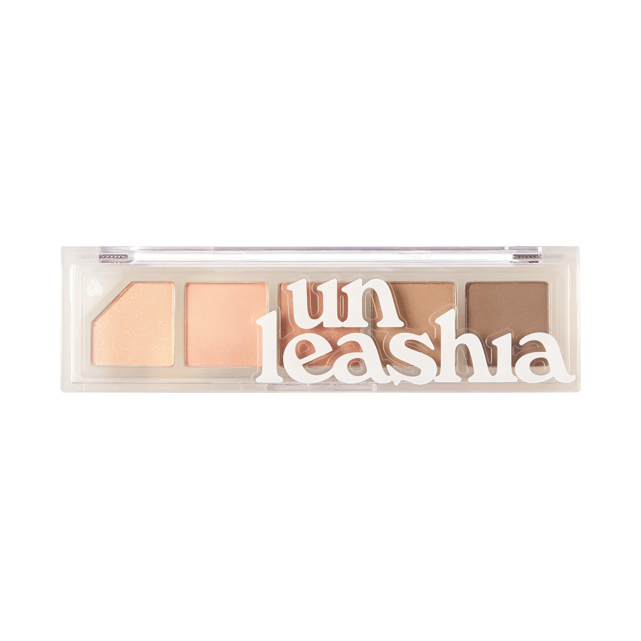 UNLEASHIA Mood Shower Face Palette - No.1 Vanilla Shower | Multi-Use Blush, Highlighter & Eyeshadow | Perfect for Everyday Makeup & Special Occasions